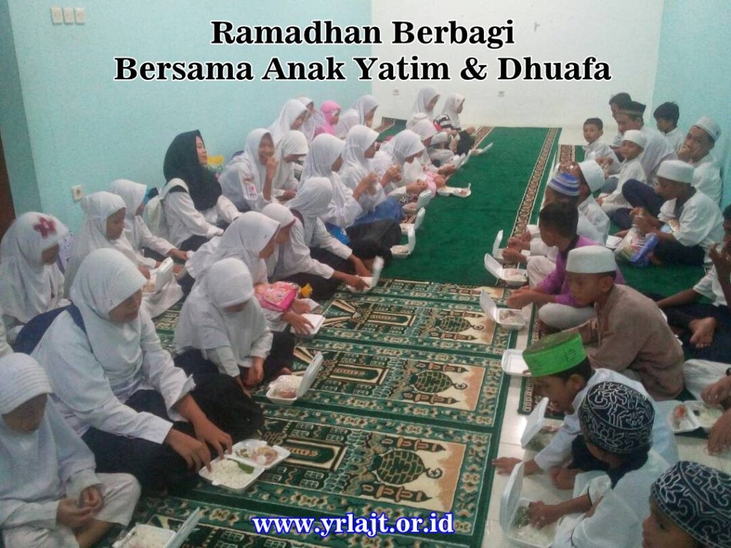 ramadhan berbagi bersama anak yatim dan dhuafa