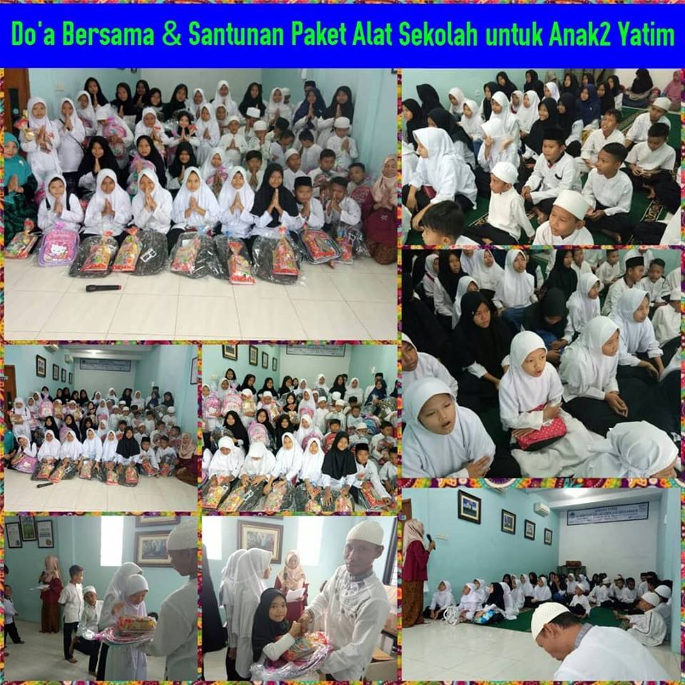 Read more about the article Pembagian Paket Sekolah Untuk Anak Yatim YRLA