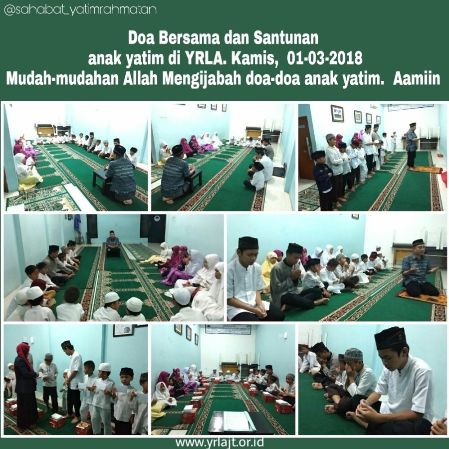 You are currently viewing Kegiatan Rutin Doa Bersama Anak Yatim di Yayasan Rahmatan Lil Alamin Jakarta Timur