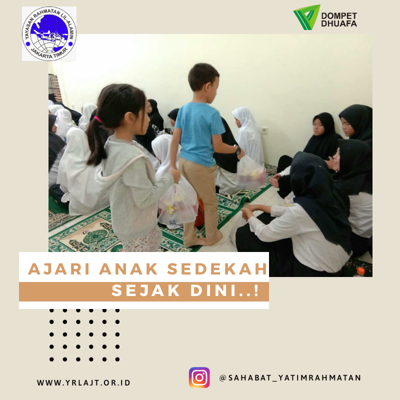 You are currently viewing Ajari Anak Sedekah Sedari DINI…!