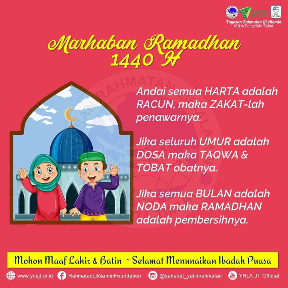 Read more about the article Marhaban Ya Ramadhan 1440 H