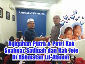 Read more about the article Aqiqahan Si KEMBAR-nya Kak Syahnaz Sadiqah